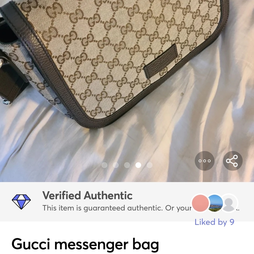 mens messenger bag **Verified AUTHENTIC